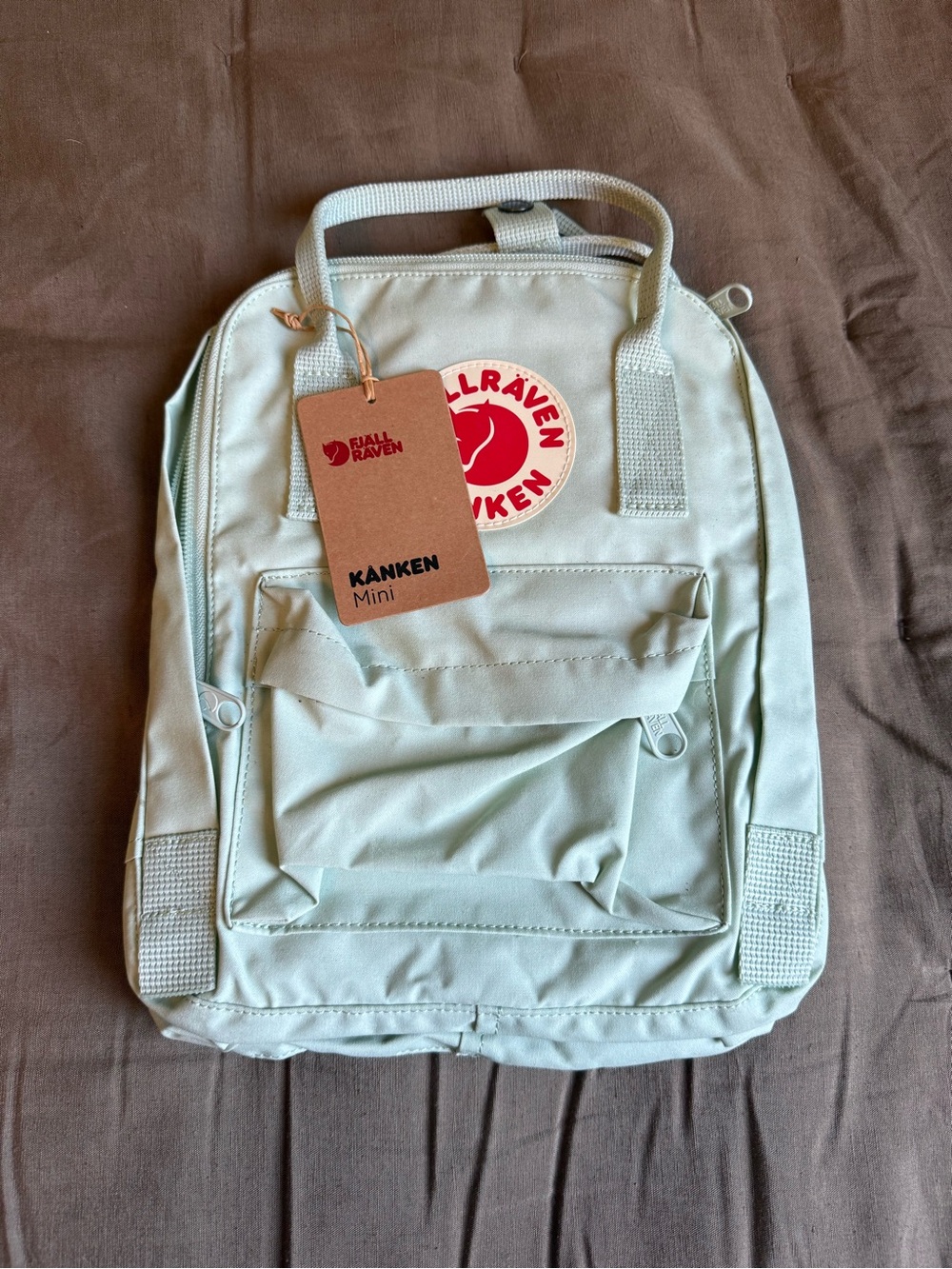 Fjällräven Kånken Mini Backpack – Light Mint Green – NWT